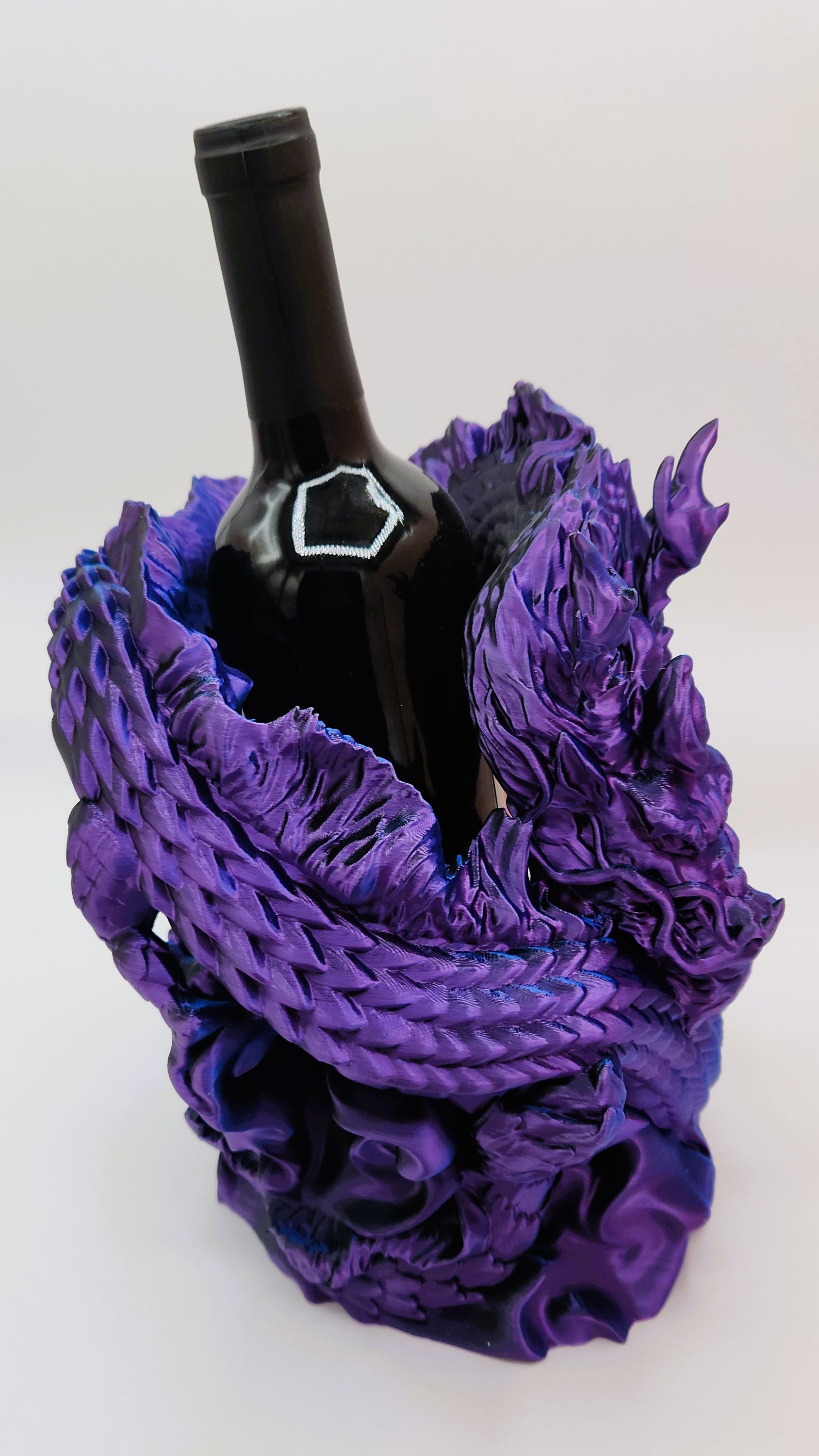 Fire & Wine: Dragon Bottle Holder - Starzy Creations