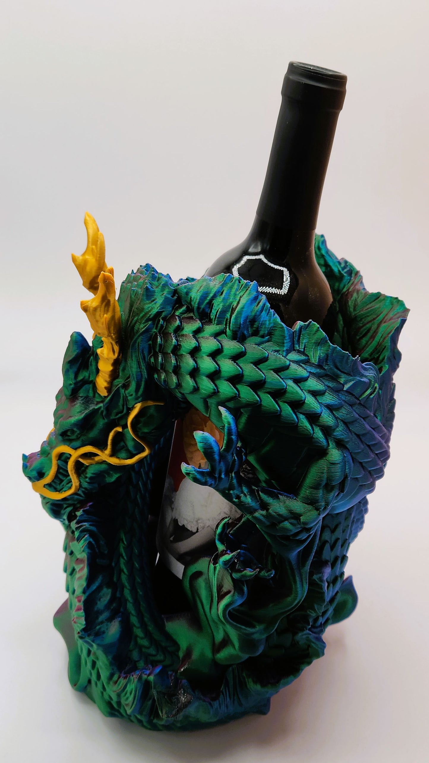 Fire & Wine: Dragon Bottle Holder - Starzy Creations