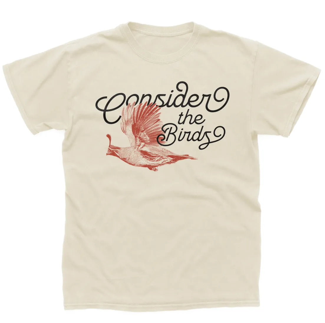 Song of the Gambel Tee – Consider the Birds Limited Series