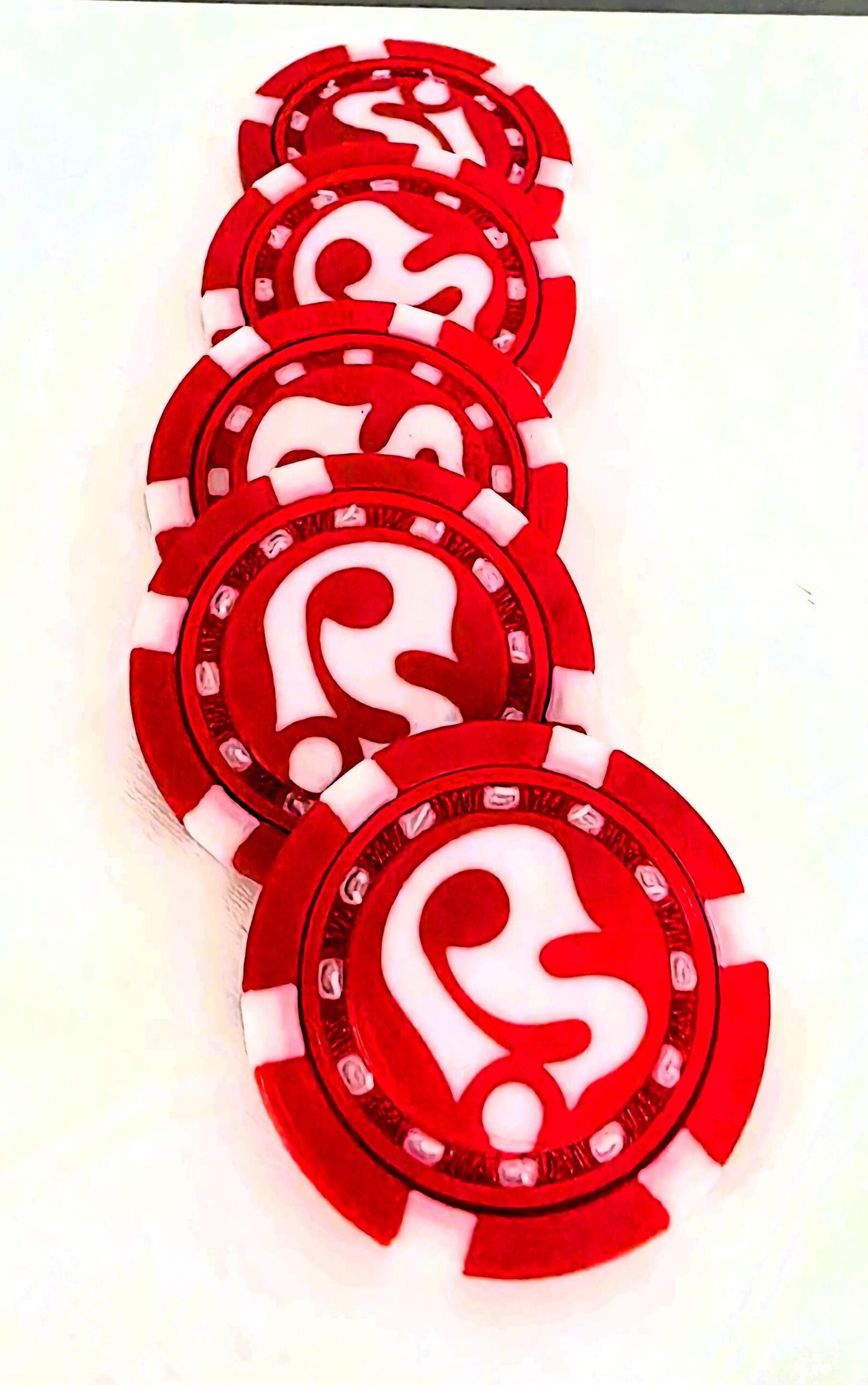 Jam Band Poker Chips That Spin